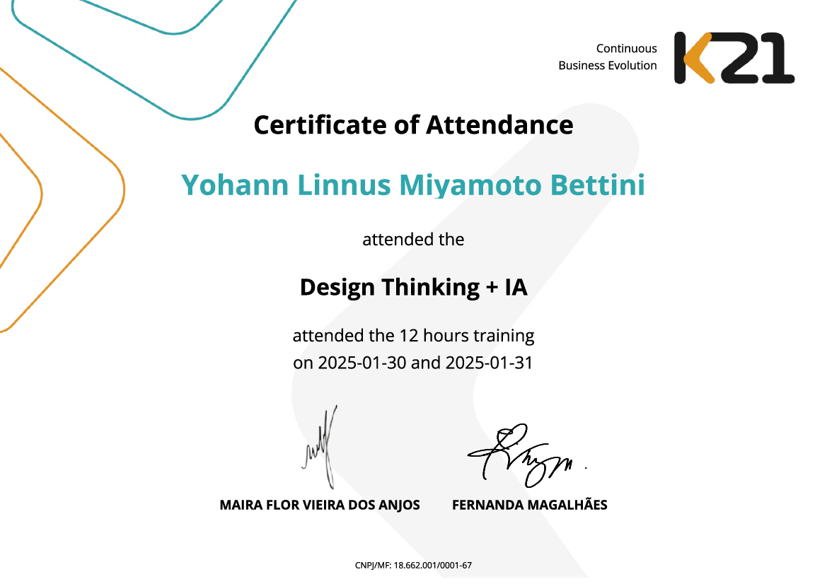 Certificado K21